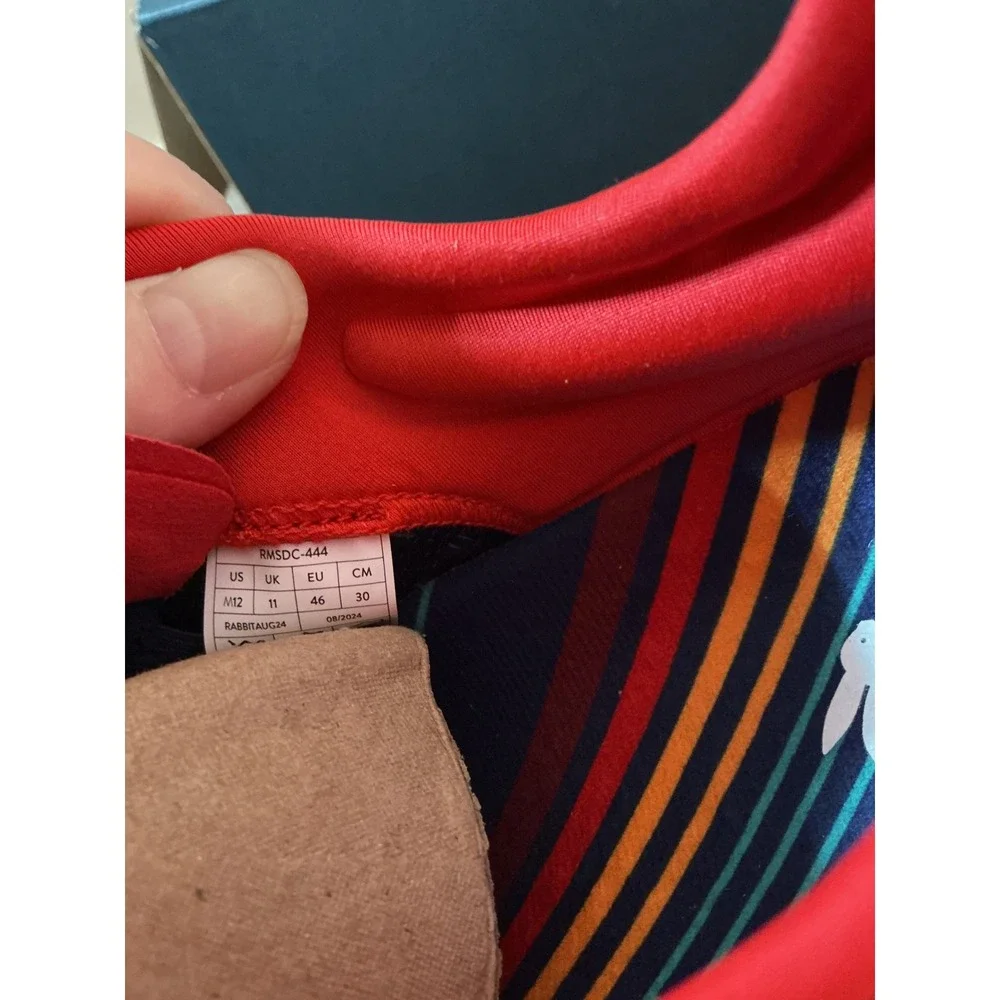 Rabbit Dream Chaser Mens Running Shoes‎ Blue Red Orange Sz 12 M